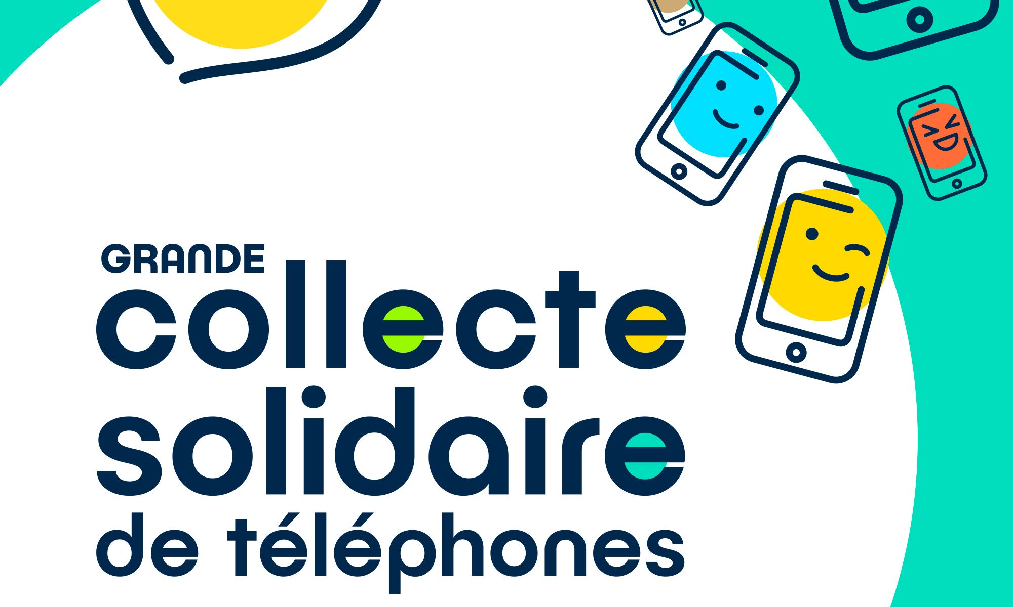 Collecte solidaire téléphone