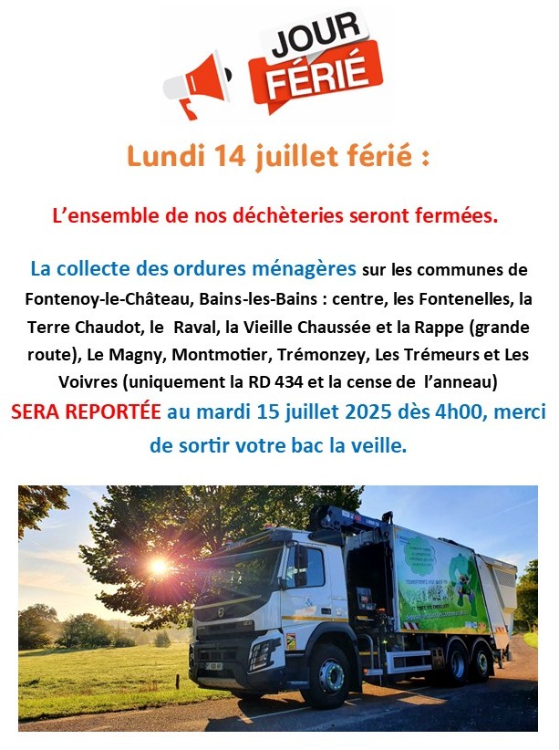 14 juillet férié